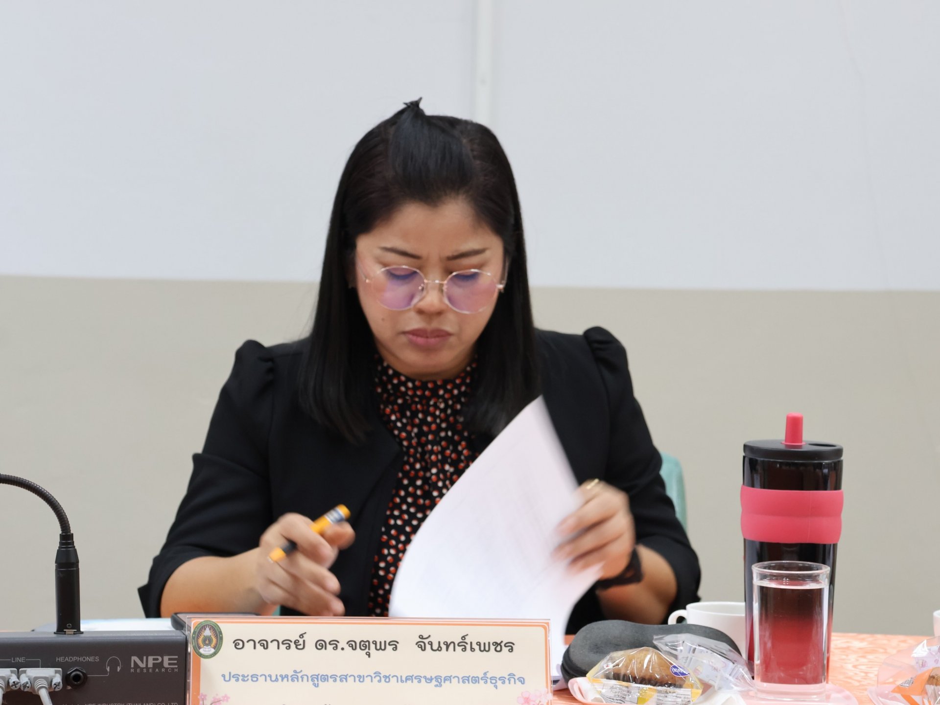 การประชุมคณะกรรมการบริหารคณะวิทยาการจัดการ ครั้งที่ 1/2569 - รูปภาพ 5