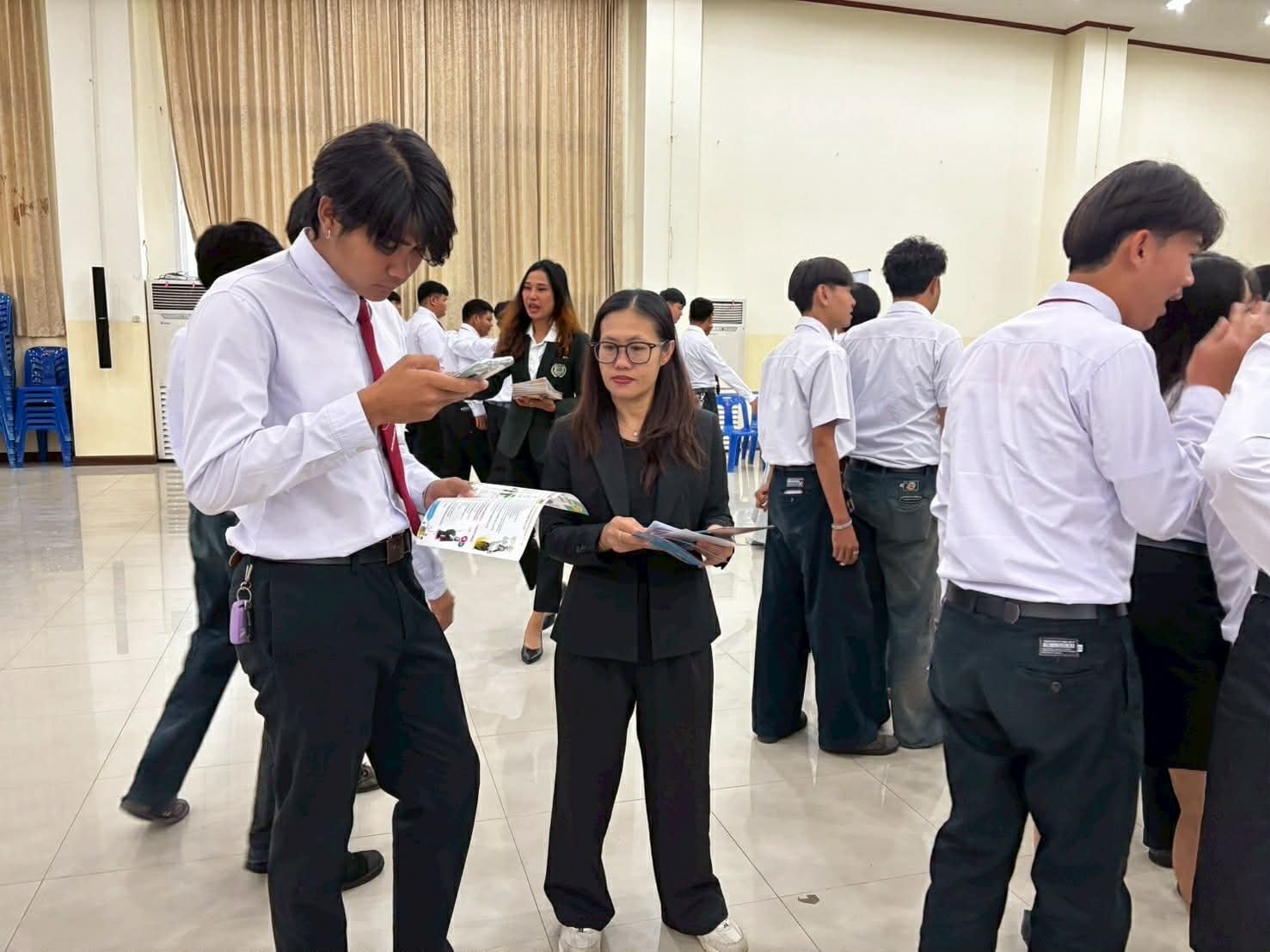 คณะวิทยาการจัดการ ร่วมโครงการแนะแนวการศึกษาต่อและประชาสัมพันธ์การรับสมัครนักศึกษา ระดับปริญญาตรี ปีการศึกษา 2569 - รูปภาพ 3