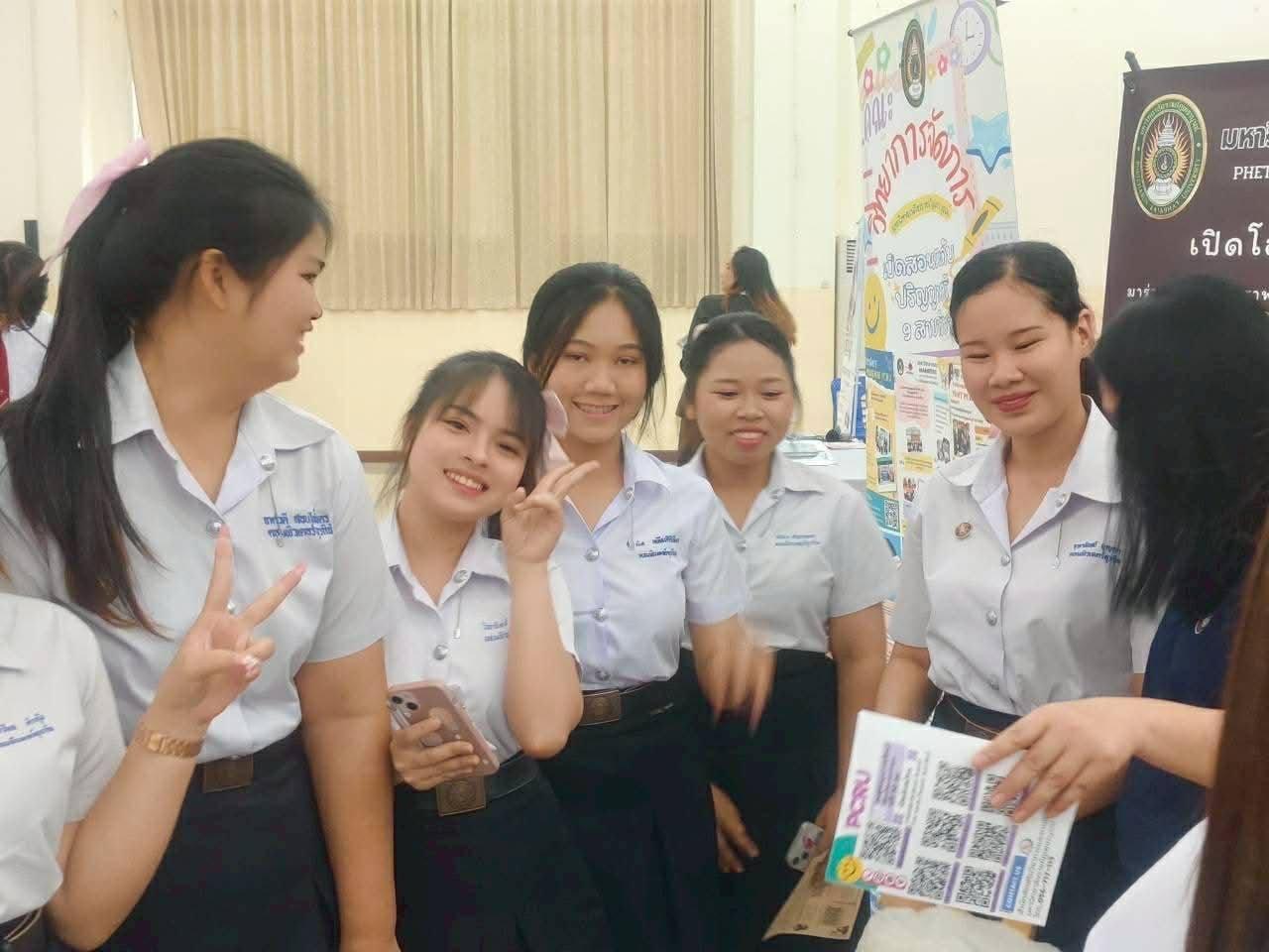 คณะวิทยาการจัดการ ร่วมโครงการแนะแนวการศึกษาต่อและประชาสัมพันธ์การรับสมัครนักศึกษา ระดับปริญญาตรี ปีการศึกษา 2569 - รูปภาพ 5