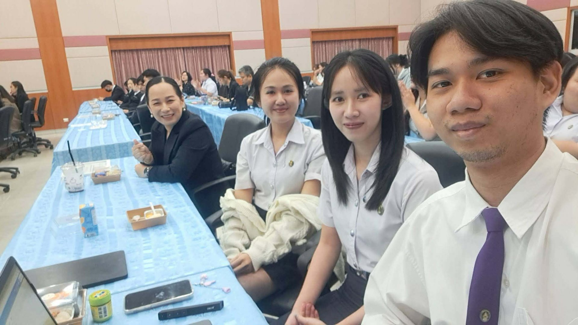 นักศึกษาสาขาวิชาการจัดการ ได้รับรางวัลชนะเลิศอันดับ1 การประกวดโครงงานสหกิจศึกษา กลุ่มสังคมศาสตร์ - รูปภาพ 4