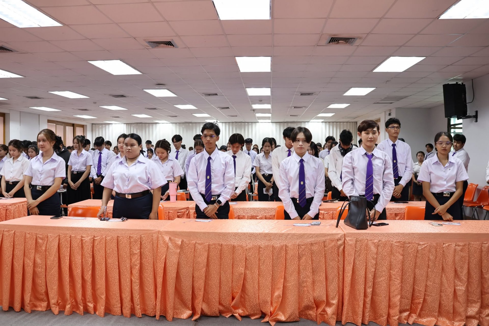 โครงการส่งเสริมคุณลักษณะบัณฑิตที่พึงประสงค์ และการเตรียมความพร้อมสู่การเป็นนักศึกษา สำหรับนักศึกษาชั้นปีที่ 1 คณะวิทยาการจัดการ - รูปภาพ 1