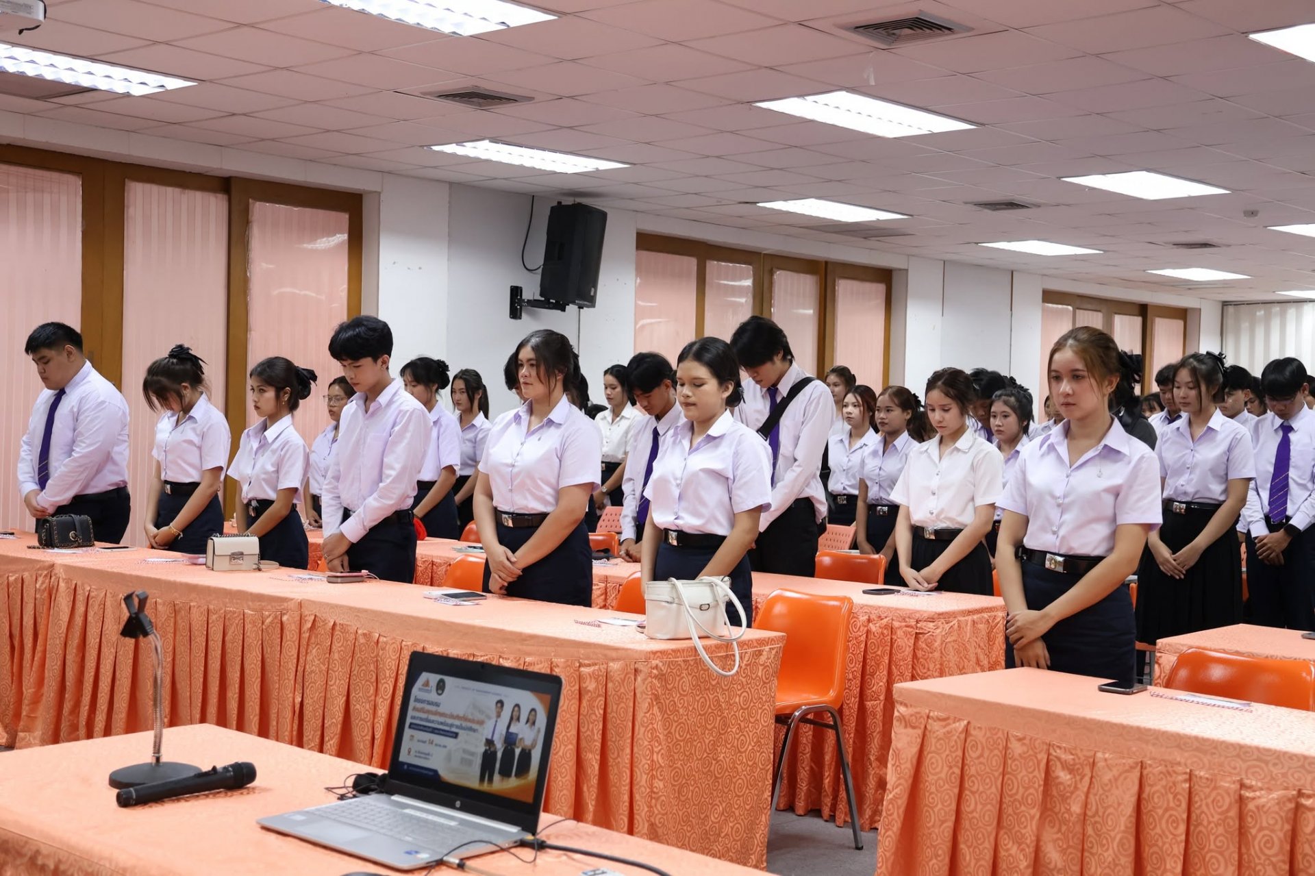 โครงการส่งเสริมคุณลักษณะบัณฑิตที่พึงประสงค์ และการเตรียมความพร้อมสู่การเป็นนักศึกษา สำหรับนักศึกษาชั้นปีที่ 1 คณะวิทยาการจัดการ - รูปภาพ 2