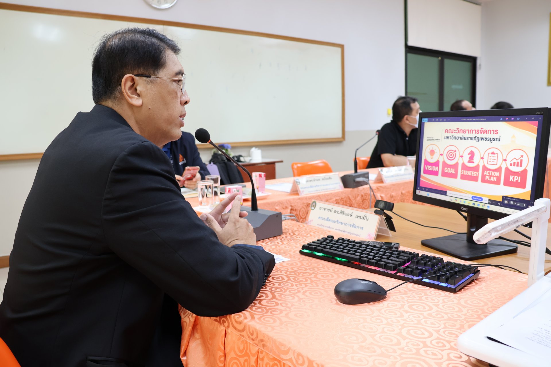 การประชุมคณะกรรมการบริหารคณะวิทยาการจัดการ ครั้งที่ 5/2569 - รูปภาพ 6