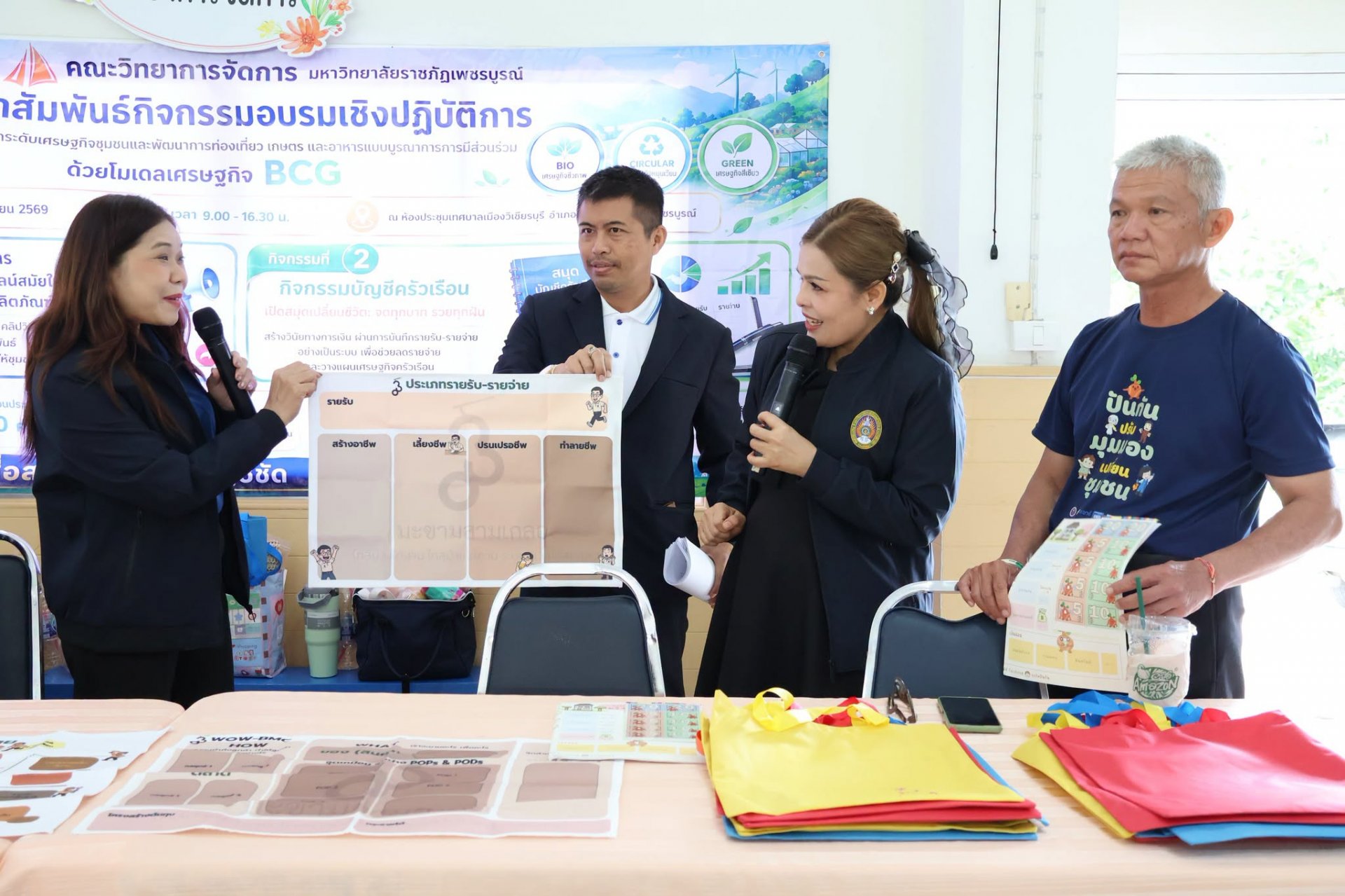 โครงการ ยกระดับเศรษฐกิจชุมชนและพัฒนาการท่องเที่ยว เกษตร และอาหารแบบบูรณาการการมีส่วนร่วม ด้วยโมเดลเศรษฐกิจ BCG - รูปภาพ 2