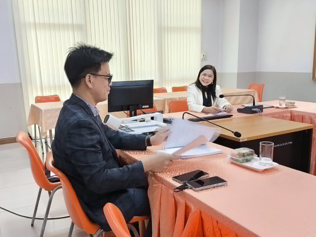 การประชุมประเมินผลการสอนของอาจารย์พนักงานมหาวิทยาลัย สังกัดคณะวิทยาการจัดการ - รูปภาพ 1