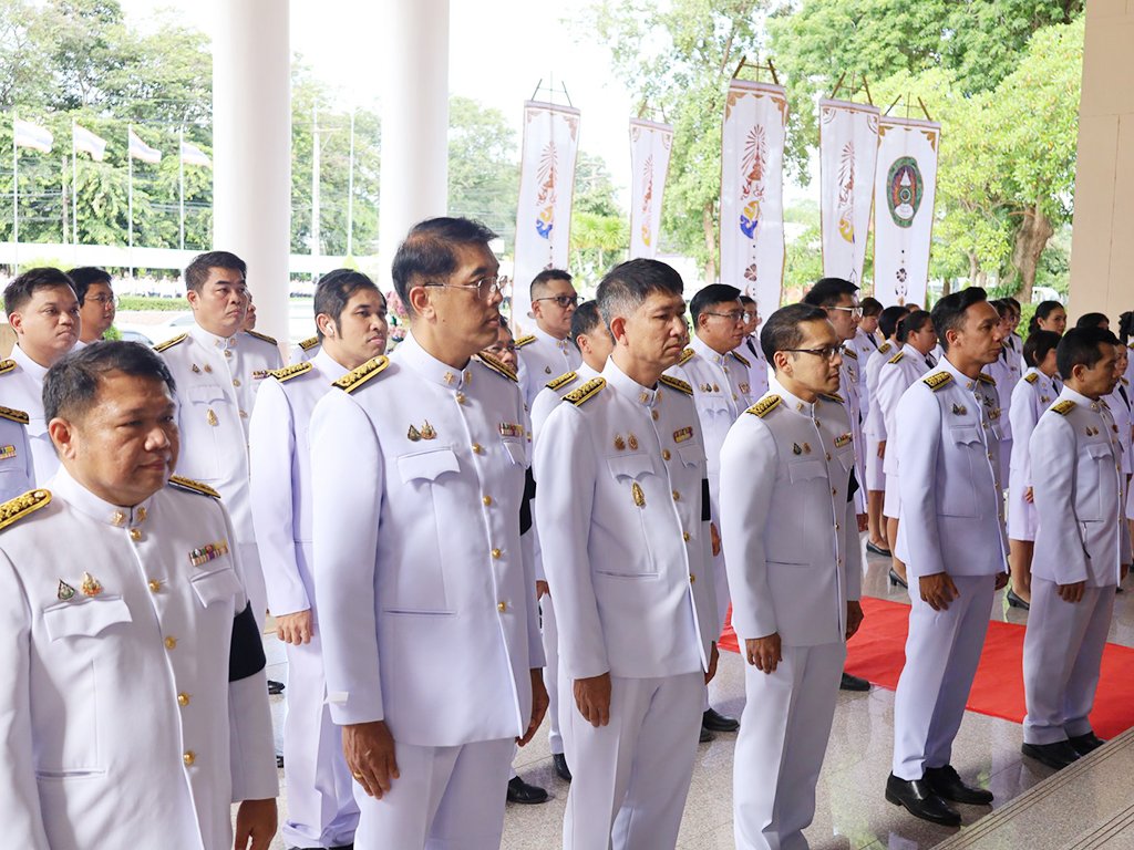 พิธีรับเครื่องหมายตราสัญลักษณ์ประจำมหาวิทยาลัย ประจำปีการศึกษา 2569 สำหรับนักศึกษาชั้นปีที่ 1 - รูปภาพ 5