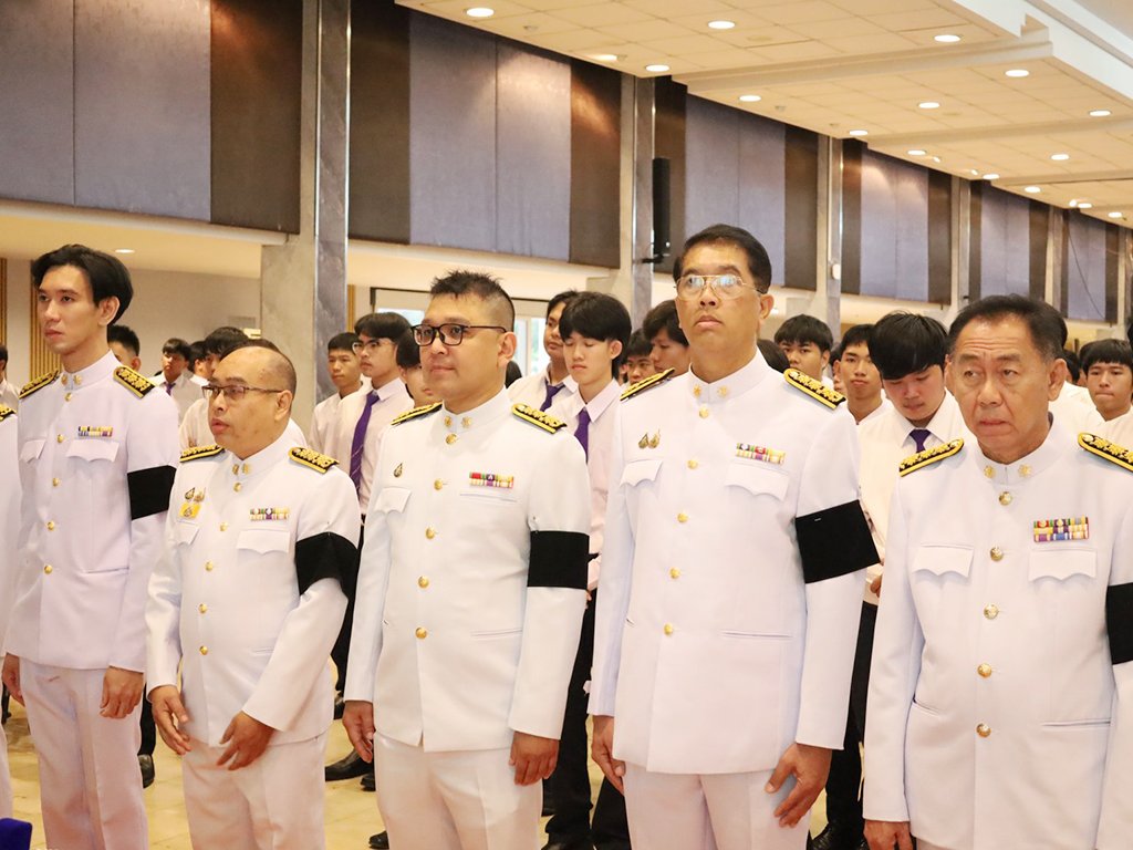พิธีรับเครื่องหมายตราสัญลักษณ์ประจำมหาวิทยาลัย ประจำปีการศึกษา 2569 สำหรับนักศึกษาชั้นปีที่ 1 - รูปภาพ 19