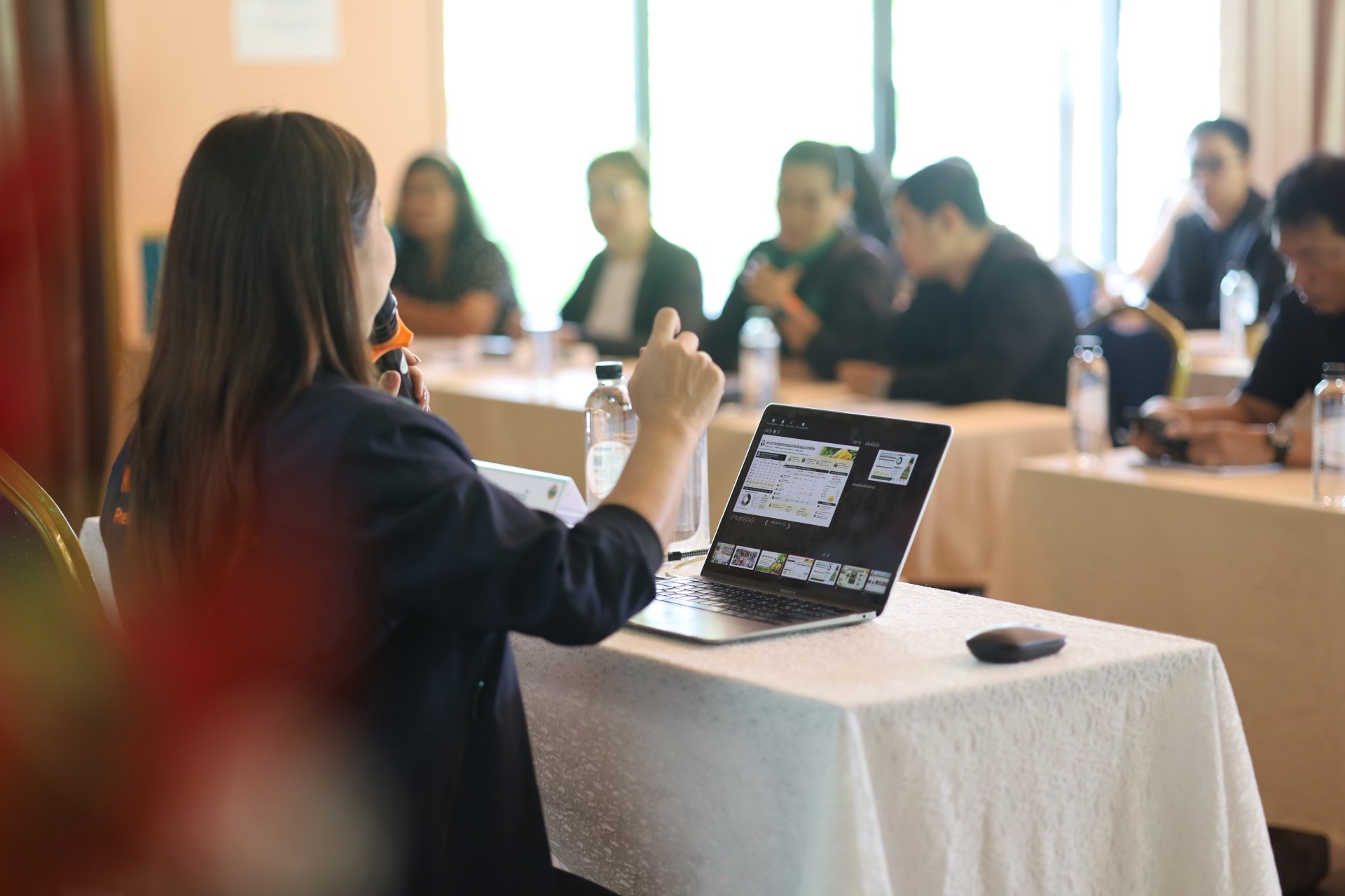 การประชุมเชิงปฏิบัติการ "การพัฒนาศักยภาพด้านการสร้างแบรนด์การตลาดออนไลน์และการเชื่อมโยงตลาดเพื่อยกระดับสินค้าเกษตรมูลค่าสูง" - รูปภาพ 22