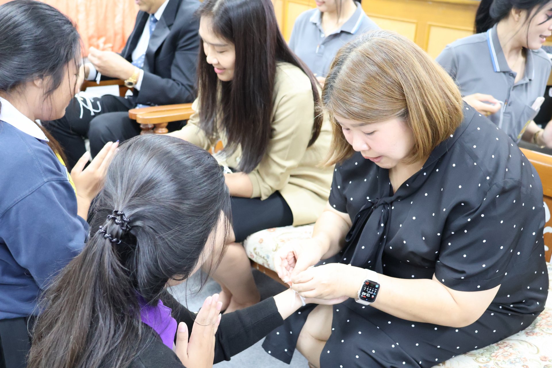 โครงการ Maketting Journer ก้าวแรกสู่รั้วการตลาด สานสัมพันธ์น้องพี่ และร่วมสืบสานประเพณีบายศรีสู่ขวัญ ประจำปีการศึกษา 2569 - รูปภาพ 21