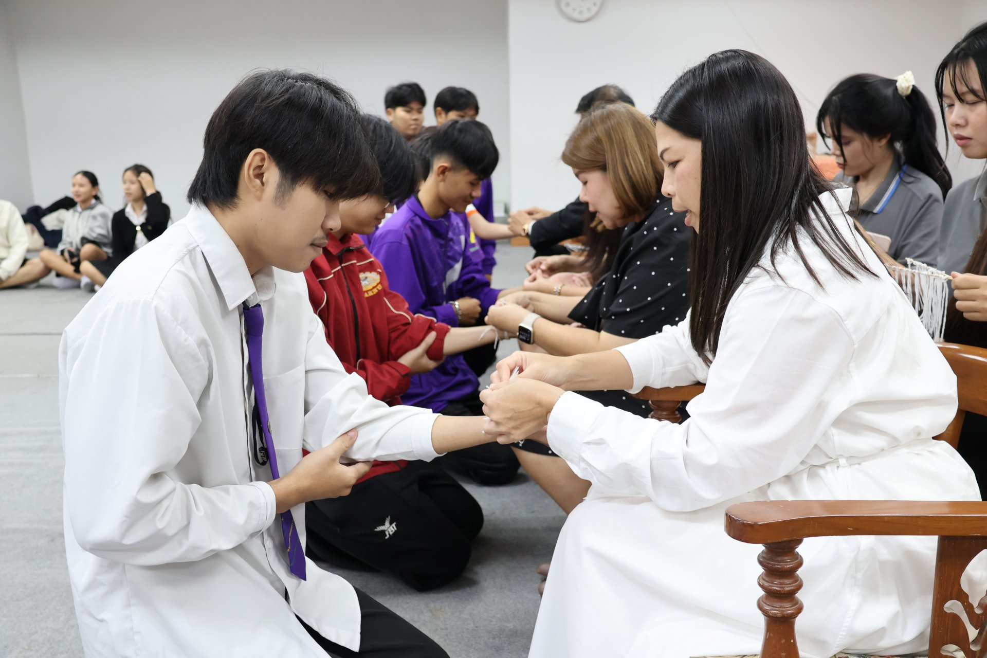 โครงการ Maketting Journer ก้าวแรกสู่รั้วการตลาด สานสัมพันธ์น้องพี่ และร่วมสืบสานประเพณีบายศรีสู่ขวัญ ประจำปีการศึกษา 2569 - รูปภาพ 30