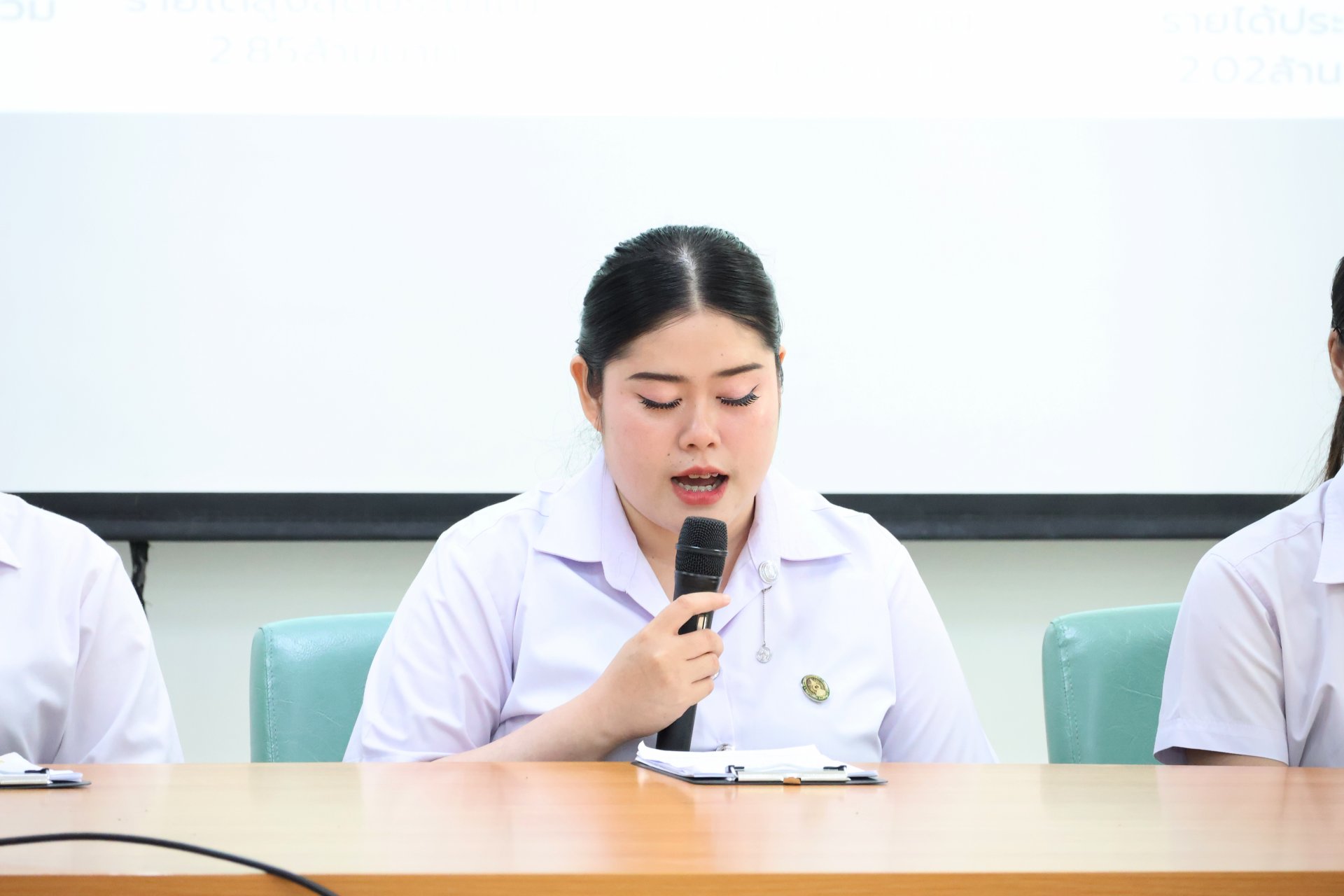 โครงการสัมมนาวิชาการ หัวข้อ ประเด็นสำคัญทางการผลิตและการปฏิบัติการ กรณีศึกษาวิสาหกิจชุมชนโกโก้นางั่ว - รูปภาพ 15