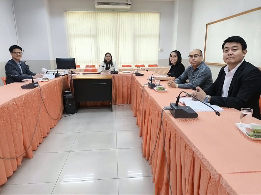 การประชุมประเมินผลการสอนของอาจารย์พนักงานมหาวิทยาลัย สังกัดคณะวิทยาการจัดการ